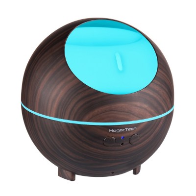 HogarTech 880ml Ultrasonic Oil Diffuser, High Capacity Diffuser, Wood Grain Cool Mist Humidifier for Office Home Study Yoga Spa
